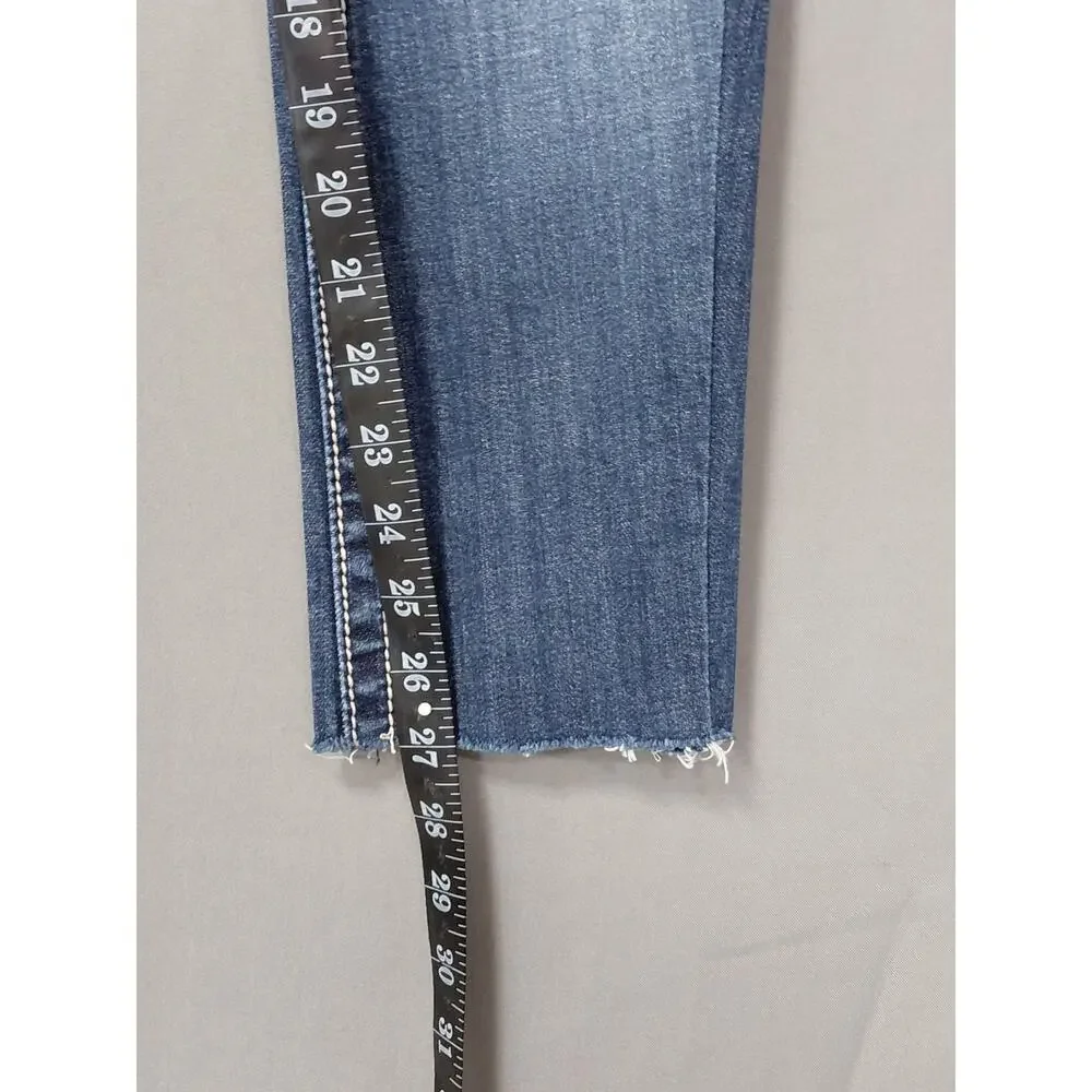 Miss Me Signature Boot Blue Stretch Jeans Women Size 26